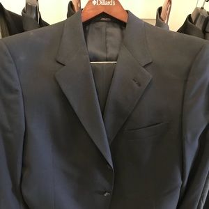 Navy blue hart Schaffer Marx suit